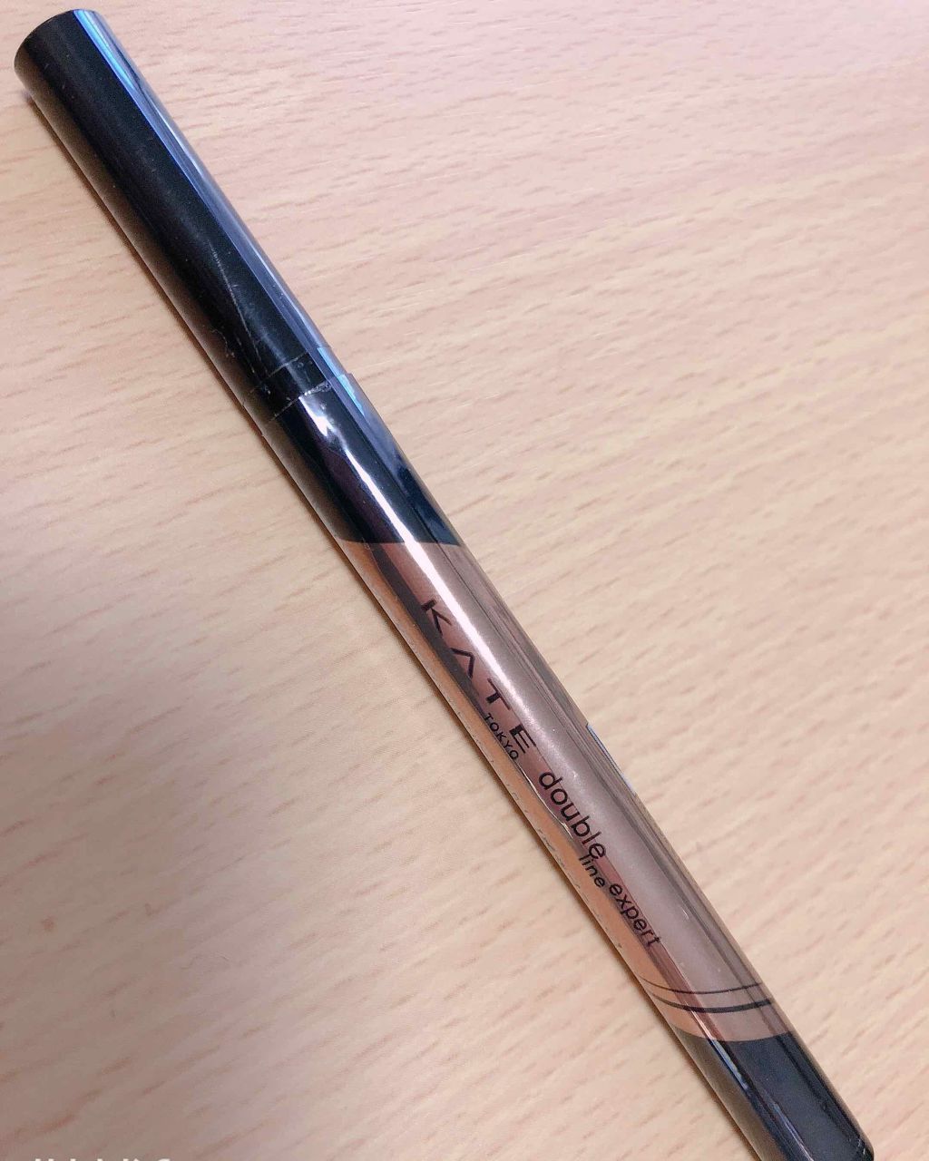 ラスティング3Dシャドウライナー/K-パレット/リキッドアイライナーを使ったクチコミ（2枚目）