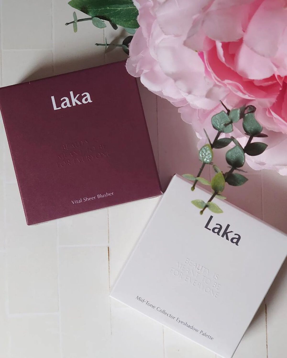 バイタルシアーブラッシャー/Laka/パウダーチークを使ったクチコミ（1枚目）