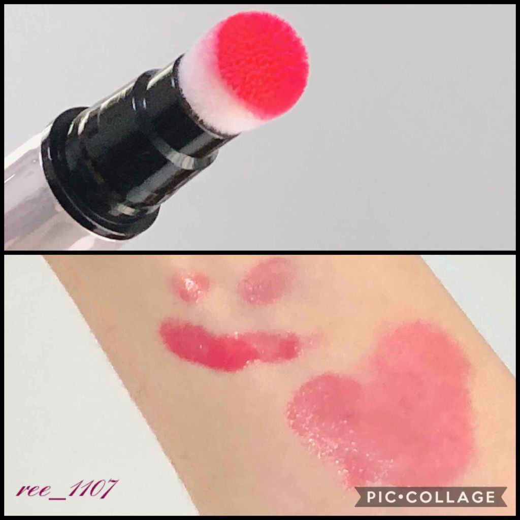 ジューシー クッション ルージュ/ESPRIQUE/口紅を使ったクチコミ(2枚目)