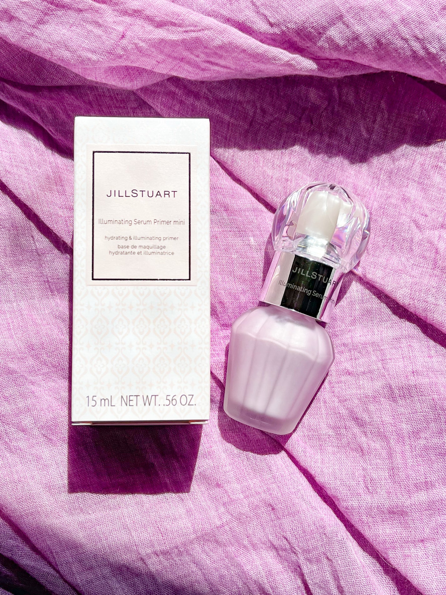 イルミネイティング セラムプライマー ミニ/JILL STUART/化粧下地を使ったクチコミ(8枚目)