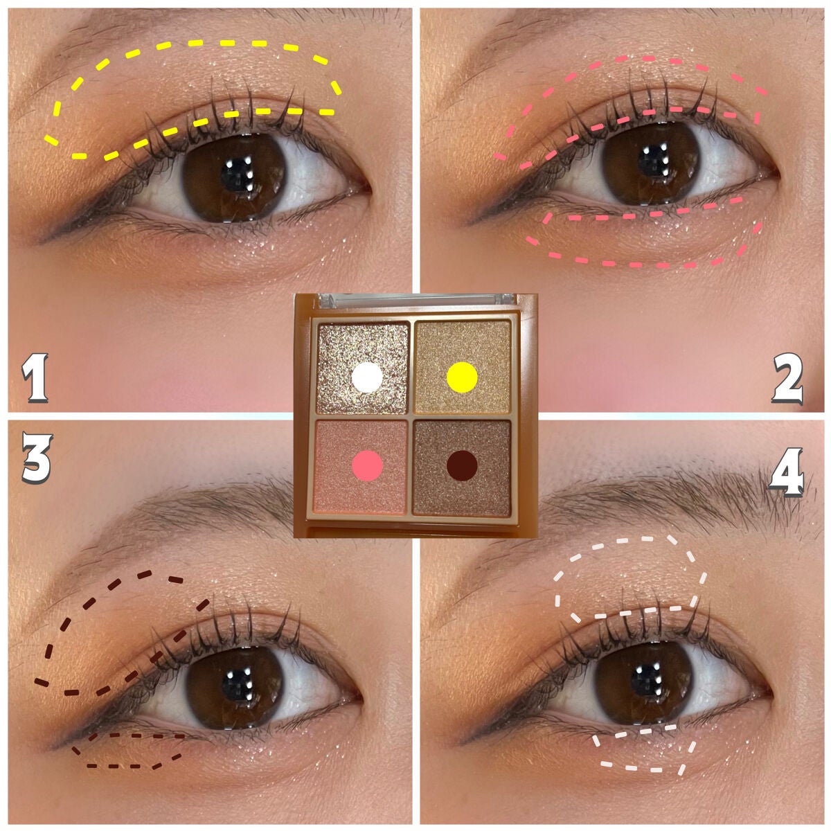 クリーミータッチライナー/キャンメイク/ジェルアイライナーを使ったクチコミ(3枚目)