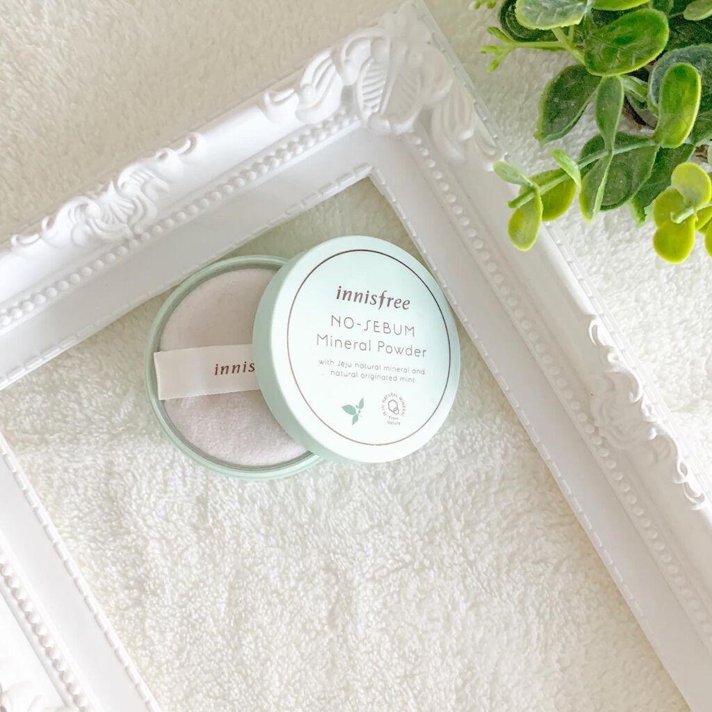 ノーセバム ミネラルパウダー/innisfree/ルースパウダーを使ったクチコミ(2枚目)