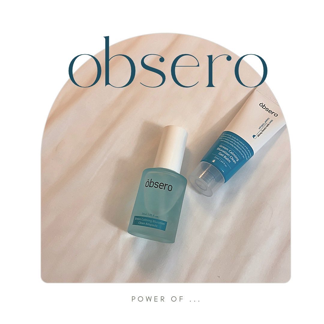 グリーンカーミングブルーレーションクリーンアンプル/obsero/美容液を使ったクチコミ（1枚目）