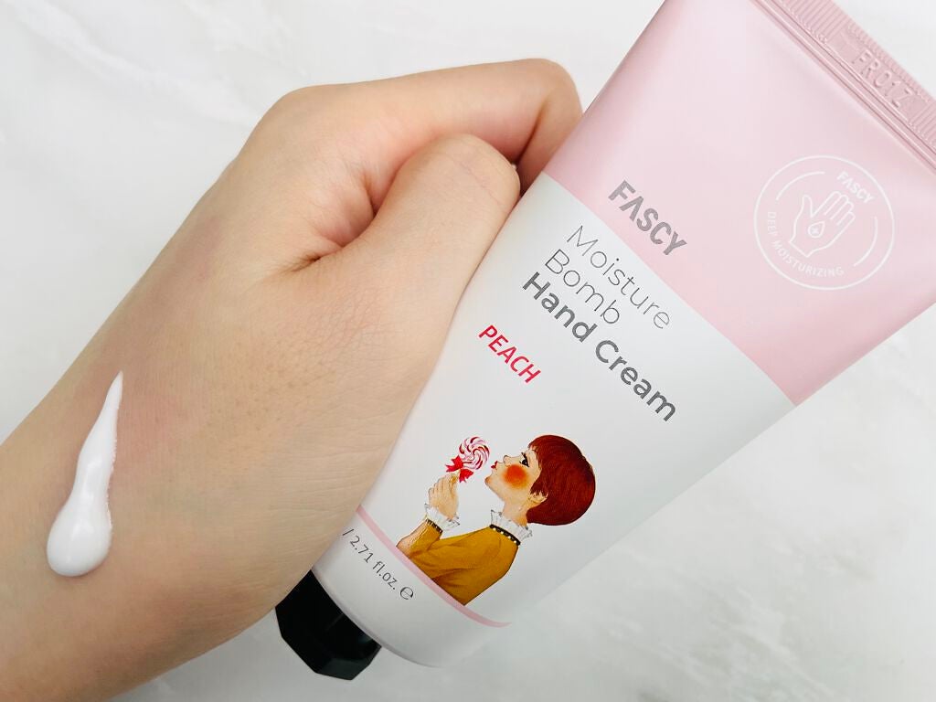 モイストボムハンドクリーム/FASCY(パーシー)/ハンドクリームを使ったクチコミ(1枚目)