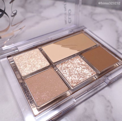 プロ アイパレット ミニ/CLIO/アイシャドウパレットを使ったクチコミ(4枚目)