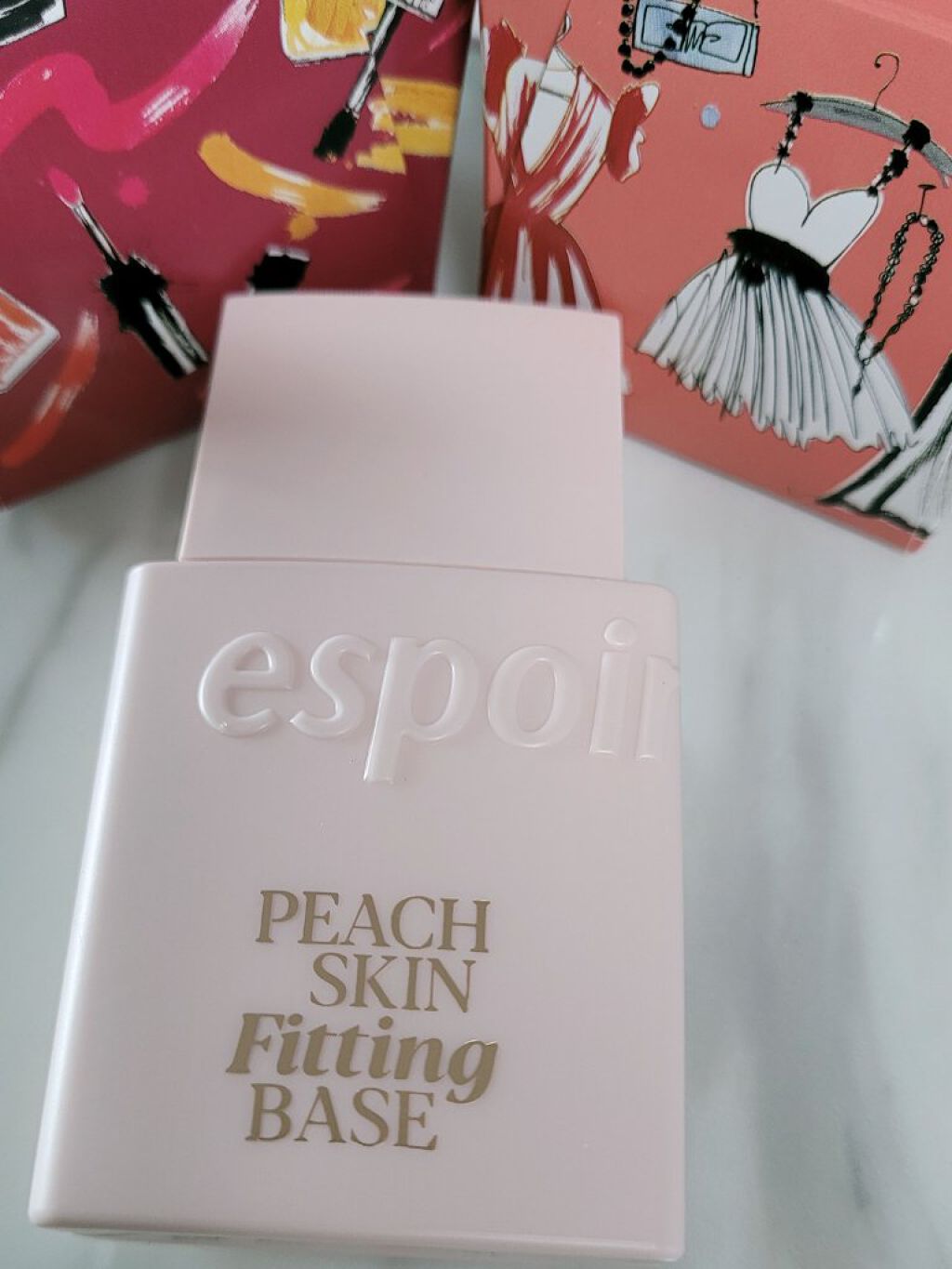 ピーチスキンフィッティングベース/espoir/化粧下地を使ったクチコミ（1枚目）