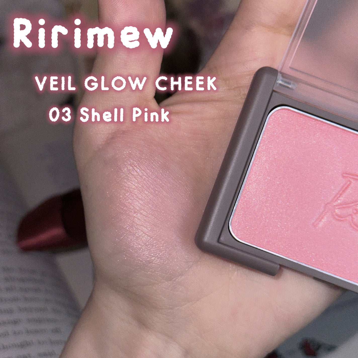 ヴェールグロウチーク/Ririmew/パウダーチークを使ったクチコミ(2枚目)