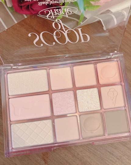 シェード アンド シャドウ パレット 03 SCOOP OF SHADE/CLIO/アイシャドウパレットの画像