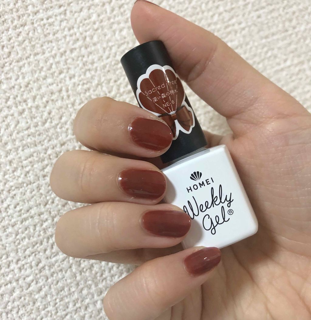 ウィークリージェル/HOMEI/ジェルネイルを使ったクチコミ(1枚目)
