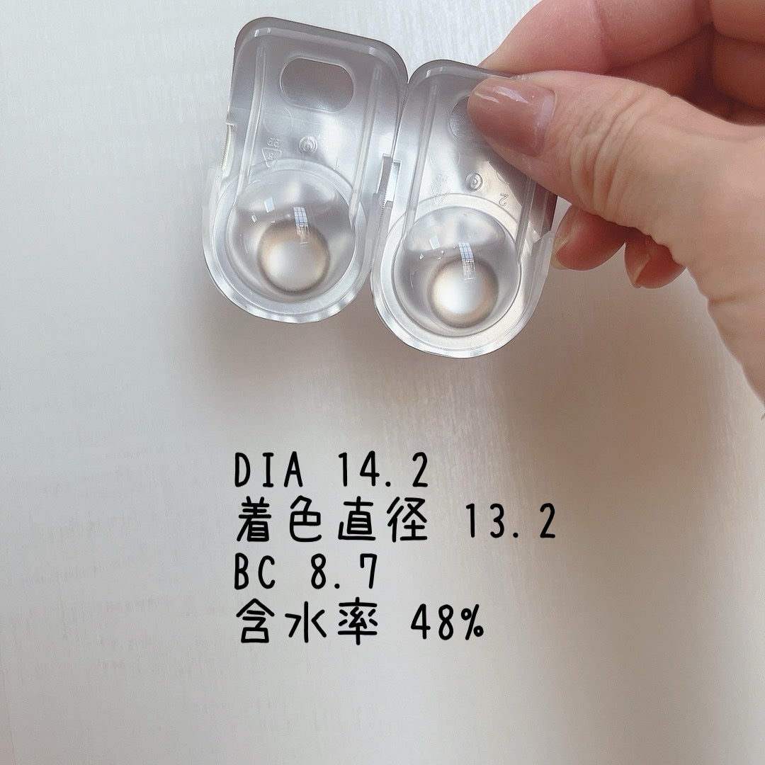 Cherry Moon 1day/OLENS/カラーコンタクトレンズを使ったクチコミ(3枚目)