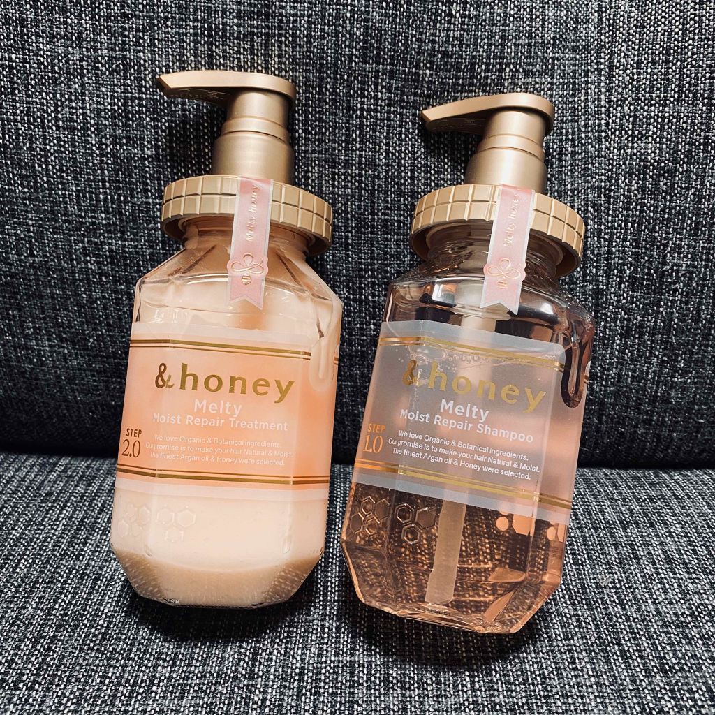 &honey Melty モイストリペア シャンプー1.0/モイストリペア ヘアトリートメント2.0/&honey/市販シャンプーを使ったクチコミ(1枚目)