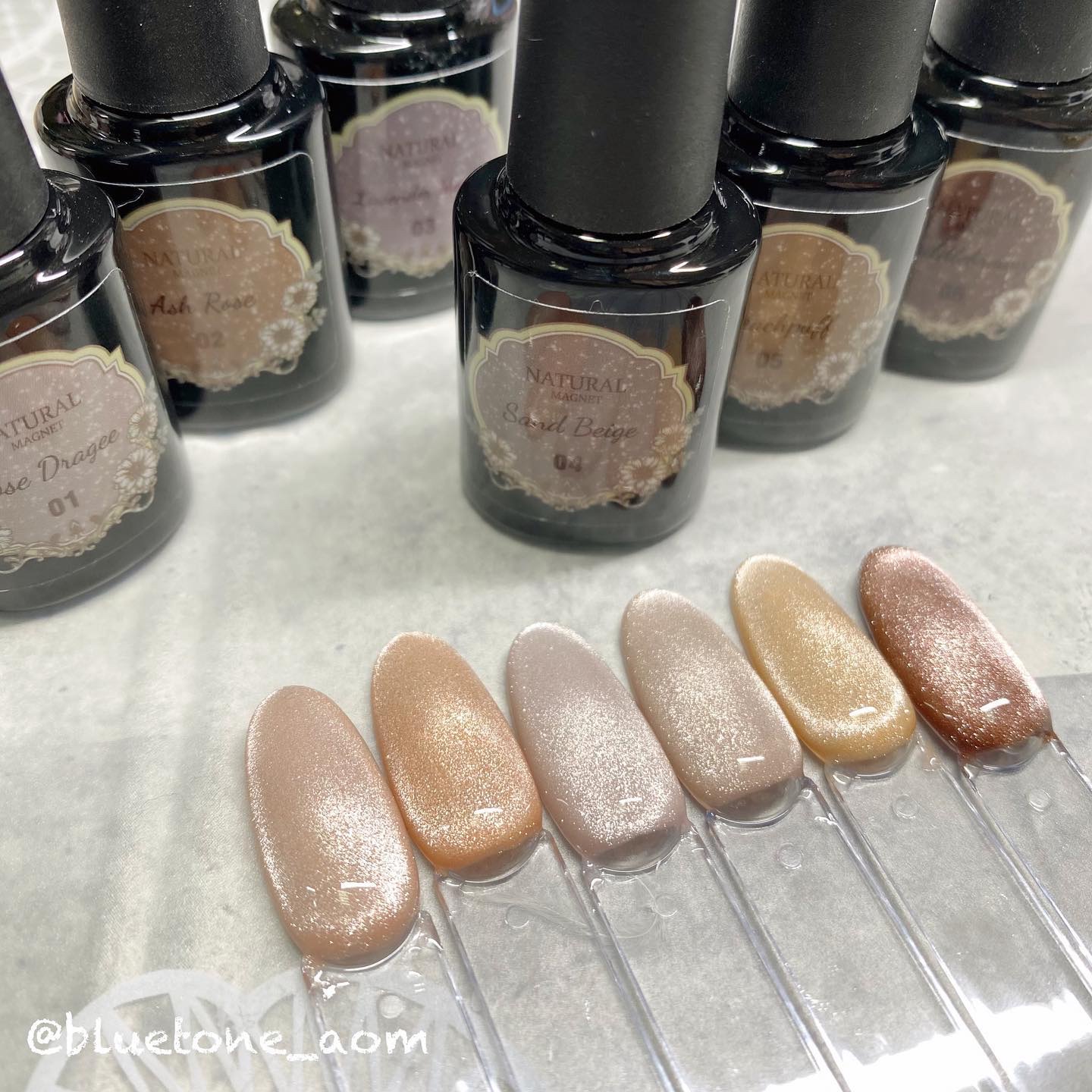 ナチュラルマグネットネイル/ネイル工房/ジェルネイルを使ったクチコミ（2枚目）