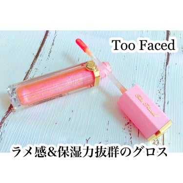 リッチ＆ダズリン ハイシャイン スパークリング リップグロス サンセット クラッシュ/Too Faced/リップグロスの画像