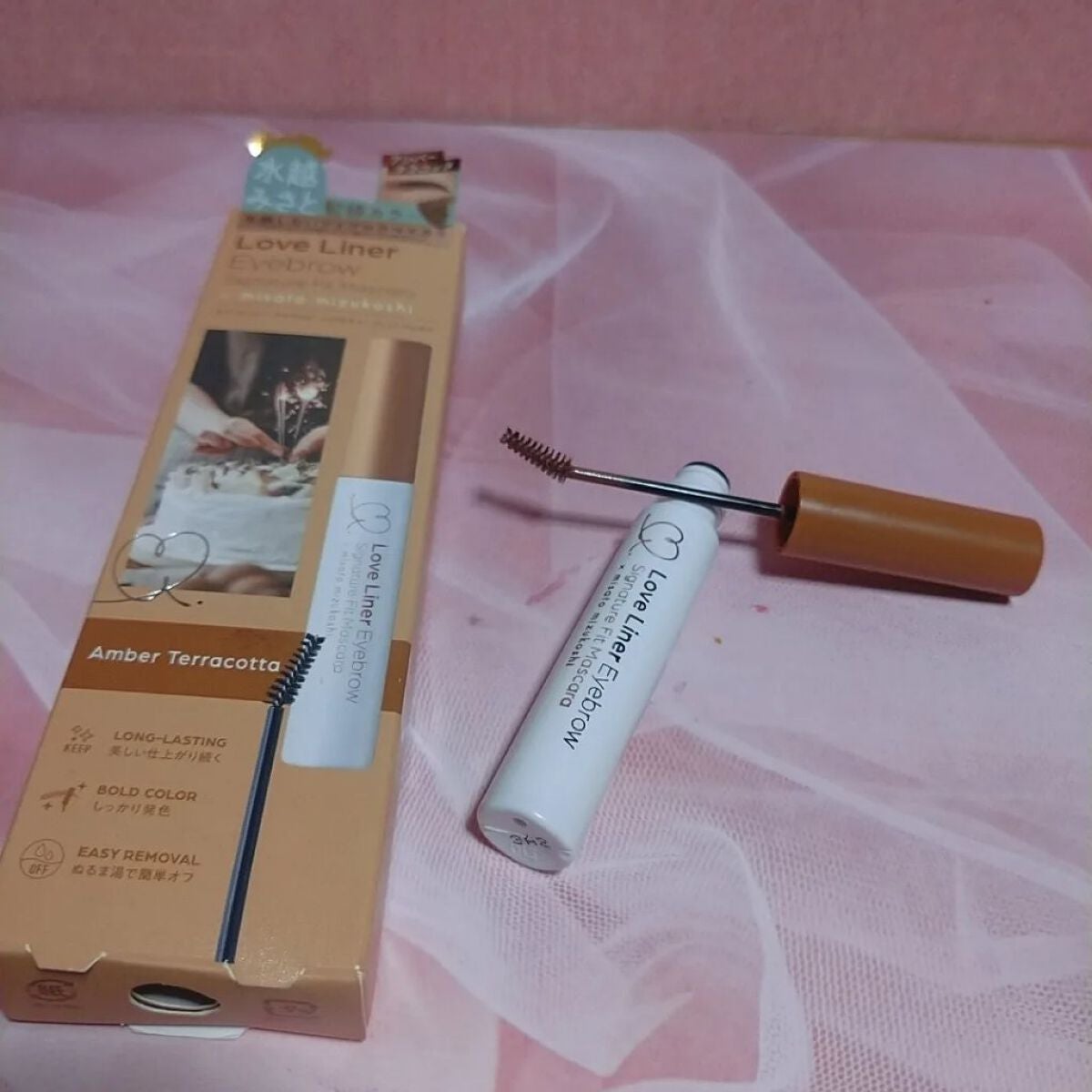 ラブ・ライナー シグネチャーフィットマスカラ<アイブロウ>/ラブ・ライナー/眉マスカラを使ったクチコミ(1枚目)