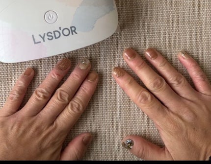 セミキュアジェルネイルシール ハンド用/LYSD’OR/ネイルシールを使ったクチコミ(4枚目)