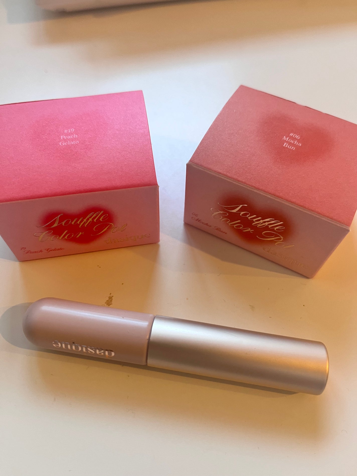 スフレカラーポット/dasique/口紅を使ったクチコミ(3枚目)