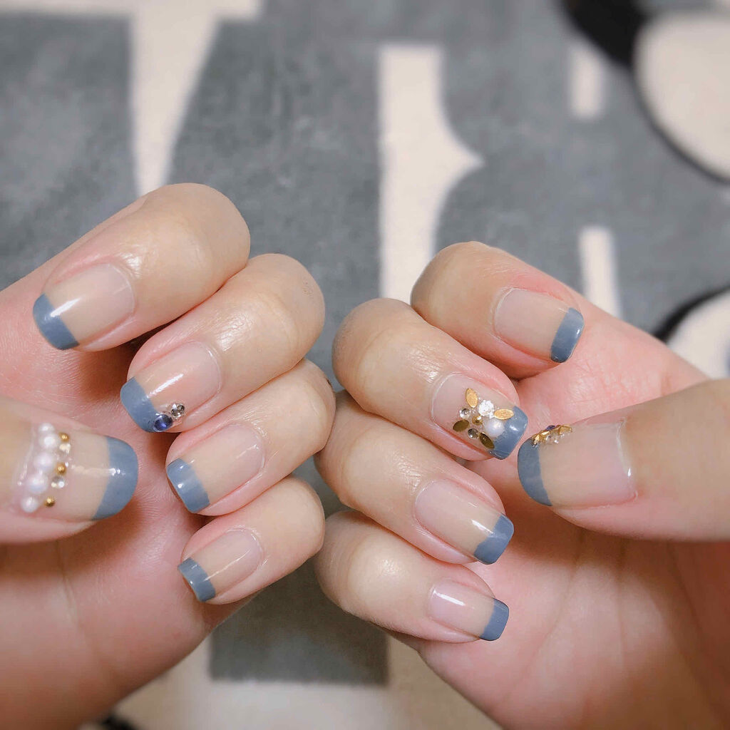 ネイルシール/DAISO/ネイルシールを使ったクチコミ（2枚目）