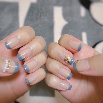 ネイルシール/DAISO/ネイルシールを使ったクチコミ(2枚目)