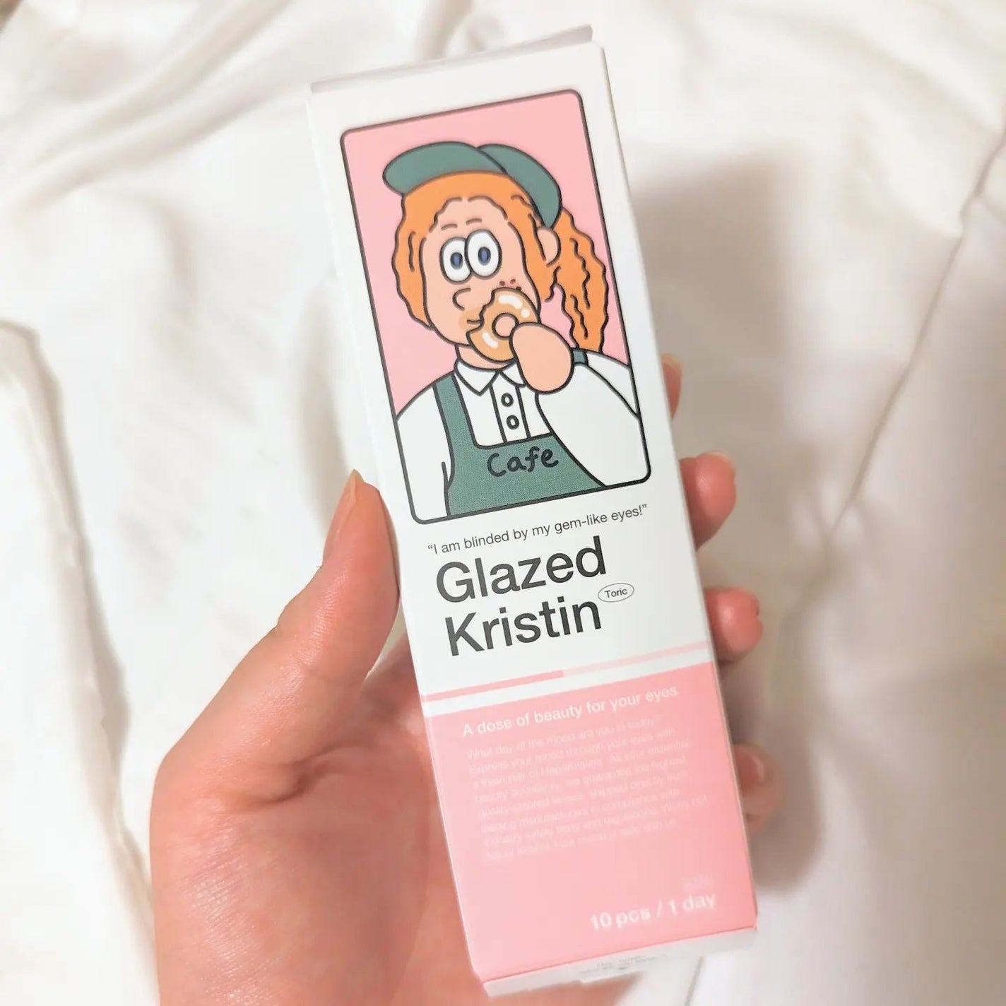 Glazed Krirtin/Hapa kristin/カラーコンタクトレンズを使ったクチコミ(3枚目)