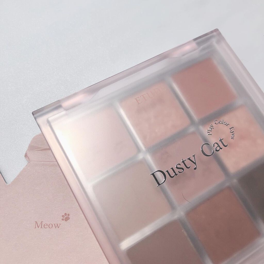 プレイカラーアイズ ダスティキャット/ETUDE/アイシャドウパレットを使ったクチコミ(7枚目)