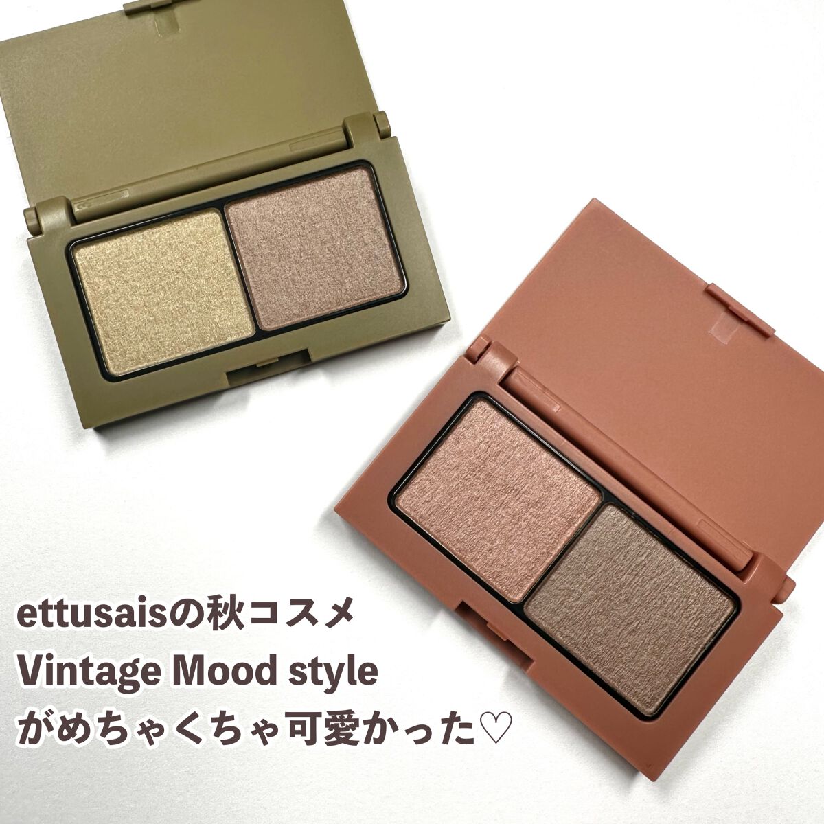 エテュセ アイエディション(カラーパレット)/ettusais/アイシャドウパレットを使ったクチコミ（2枚目）