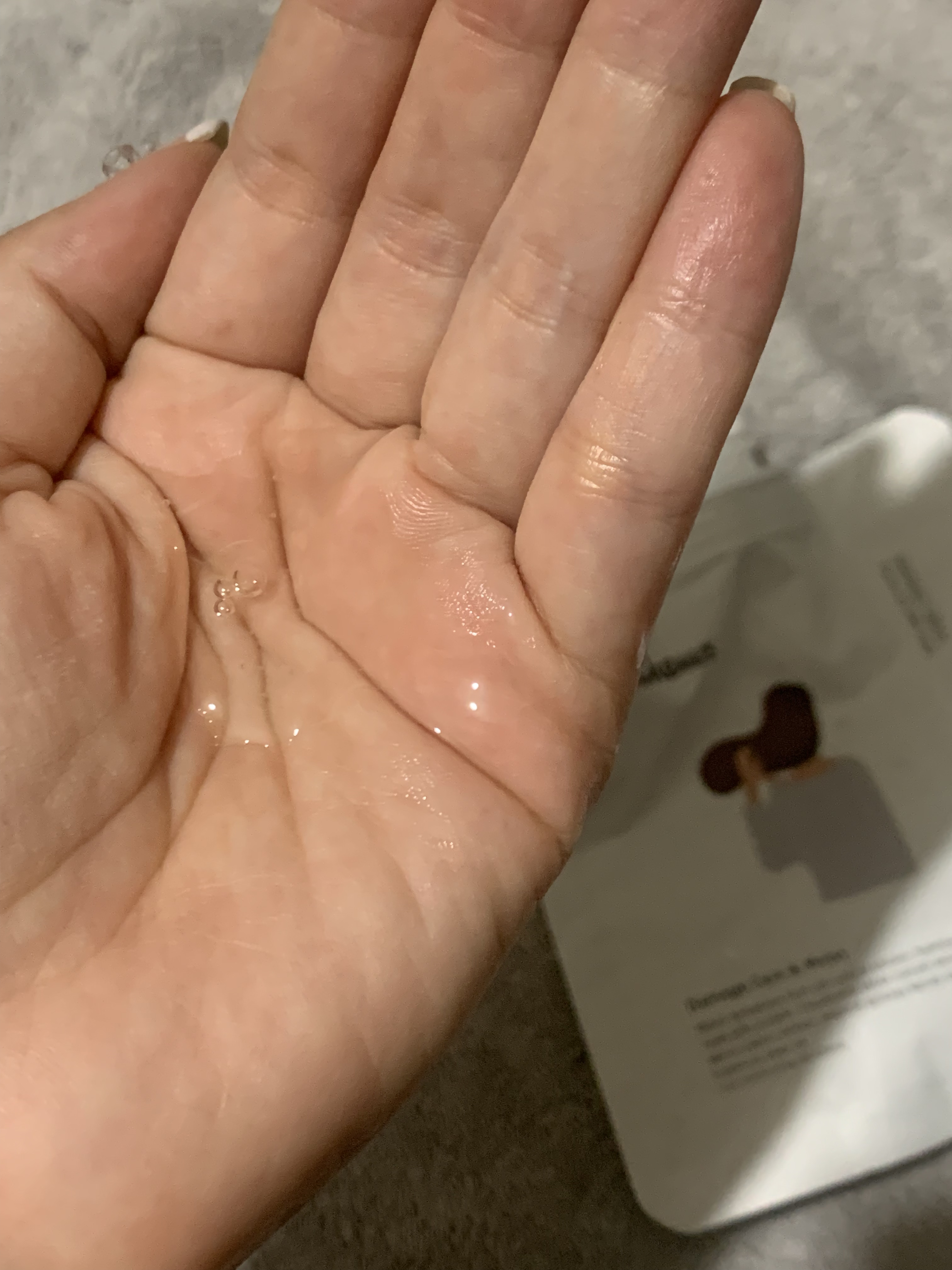 ダメージケア＆モイスト シャンプー ミニパウチ 100mL/whews/市販シャンプーを使ったクチコミ（2枚目）