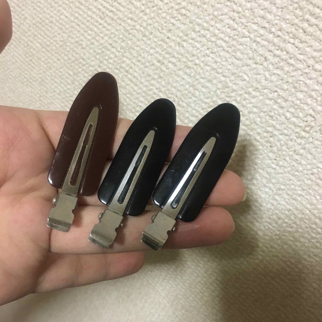 跡が付かない前髪クリップ/マペペ/ヘアアクセサリーを使ったクチコミ（1枚目）