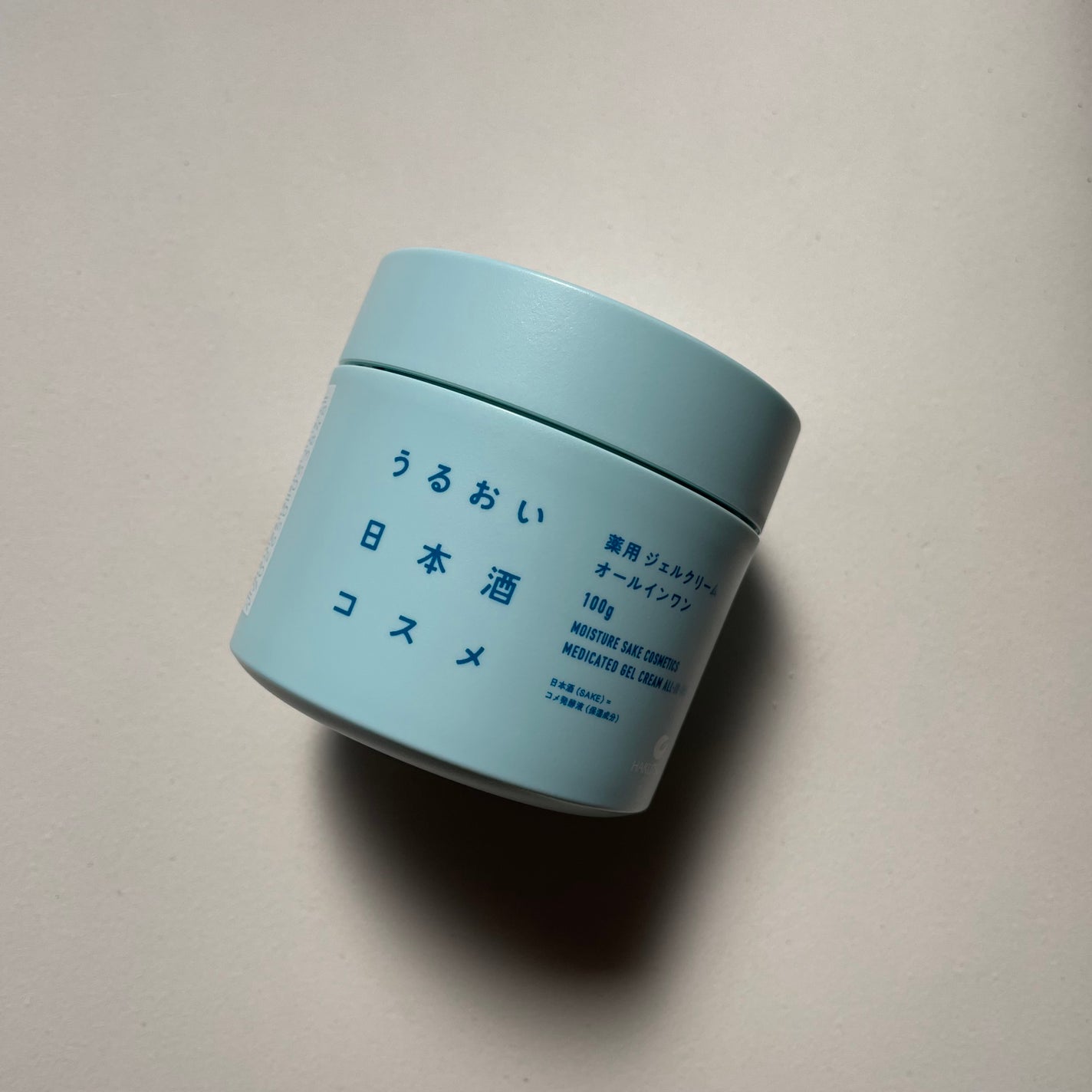 薬用ジェルクリーム/うるおい日本酒コスメ/オールインワン化粧品を使ったクチコミ(1枚目)
