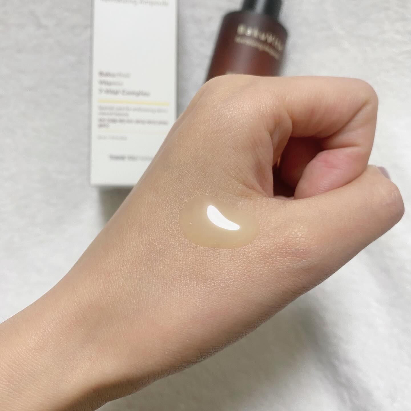 バクビタリバイタライジングアンプル/THANK YOU FARMER/美容液を使ったクチコミ（2枚目）