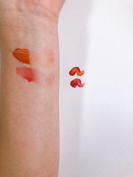 ジューシーラスティングティント/rom&nd/リップティントを使ったクチコミ(2枚目)