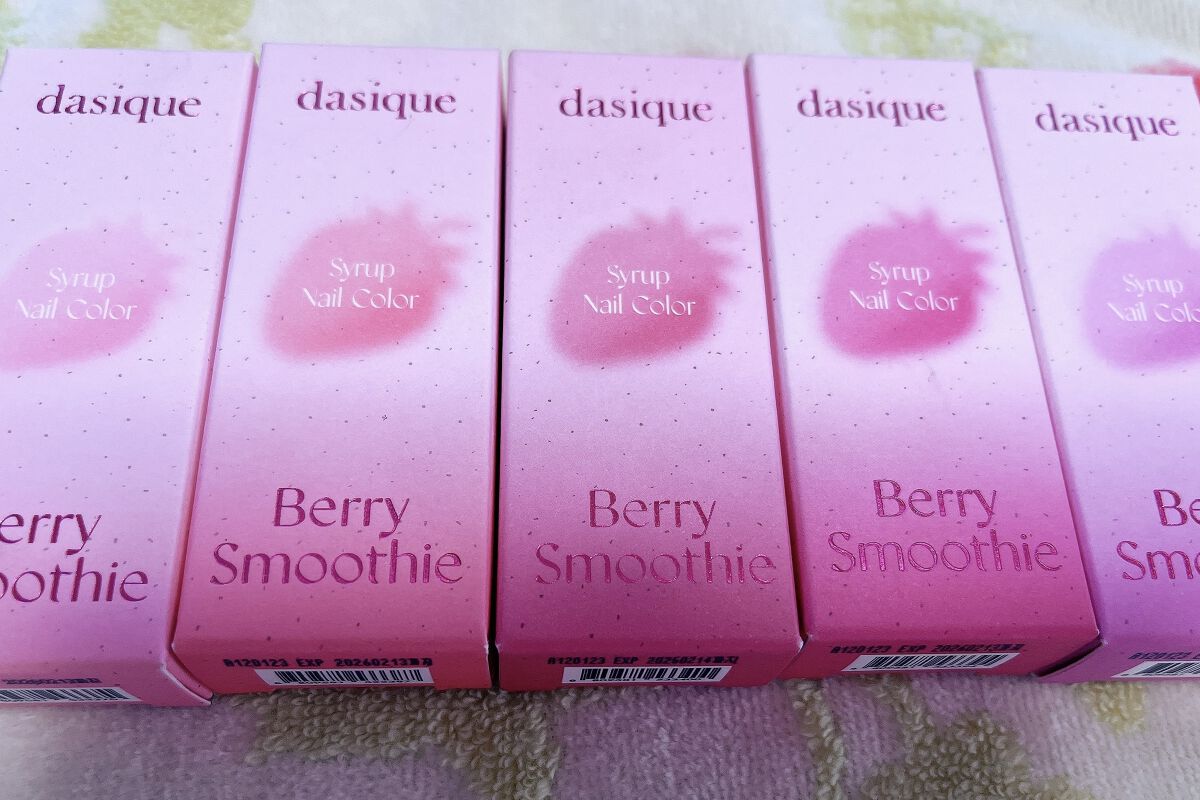 シロップネイルカラー/dasique/マニキュアを使ったクチコミ（2枚目）