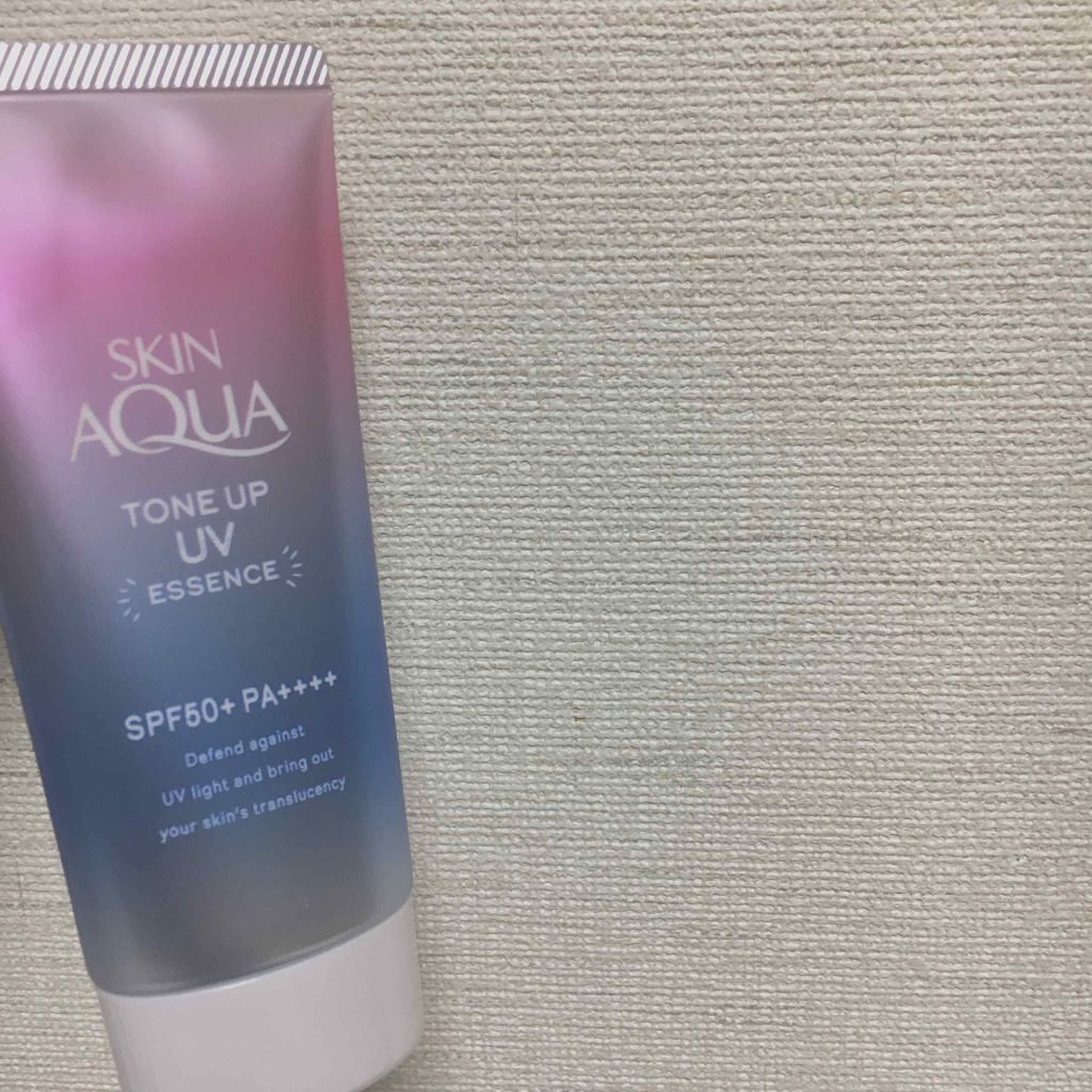 スキンアクア トーンアップUVエッセンス/スキンアクア/日焼け止めクリームを使ったクチコミ(1枚目)