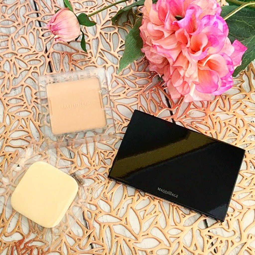 ドラマティックフェイスパウダー/マキアージュ/プレストパウダーを使ったクチコミ(3枚目)