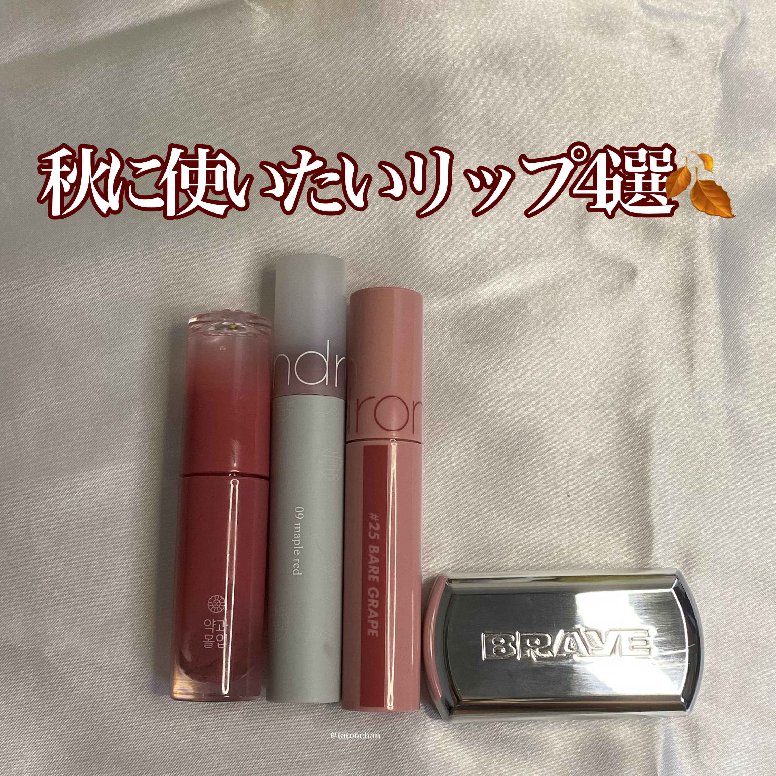 BRAYE LIPSLEEK/BRAYE/口紅を使ったクチコミ（1枚目）