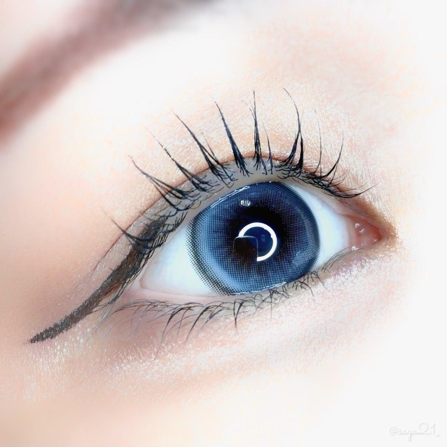 Daisy Shower 1Day/chuu LENS/ワンデー(1DAY)カラコンを使ったクチコミ(3枚目)