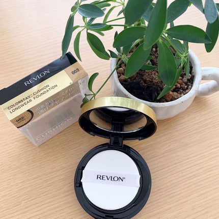カラーステイ クッション ロングウェア ファンデーション/REVLON/クッションファンデーションを使ったクチコミ(1枚目)