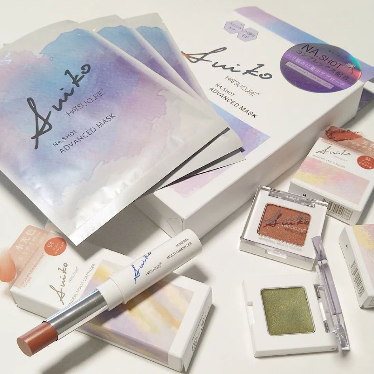 SUIKOミネラルマルチカラー/SUIKO HATSUCURE/単色アイシャドウを使ったクチコミ（1枚目）