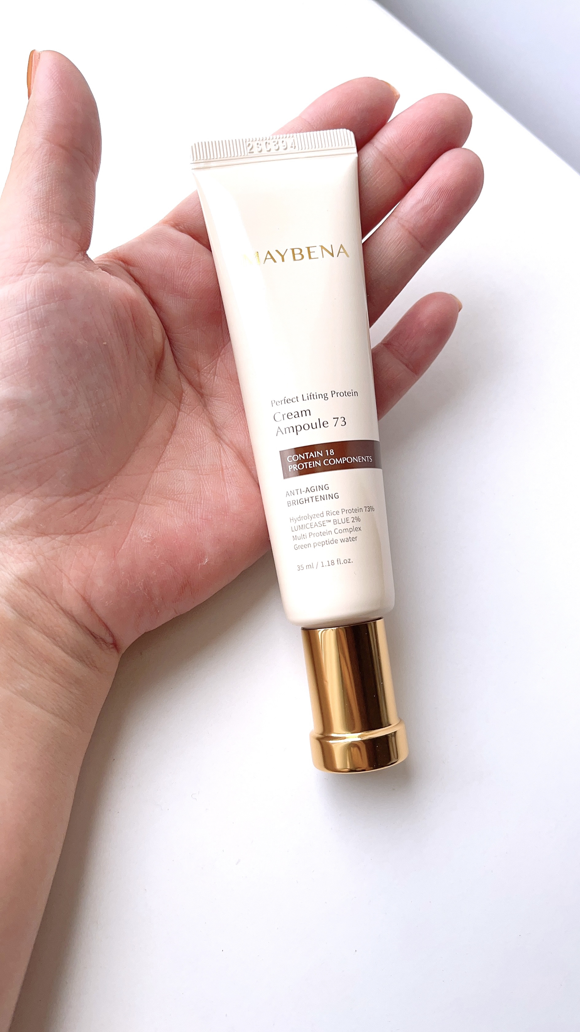 73シワクリーム/MAYBENA/フェイスクリームを使ったクチコミ（3枚目）