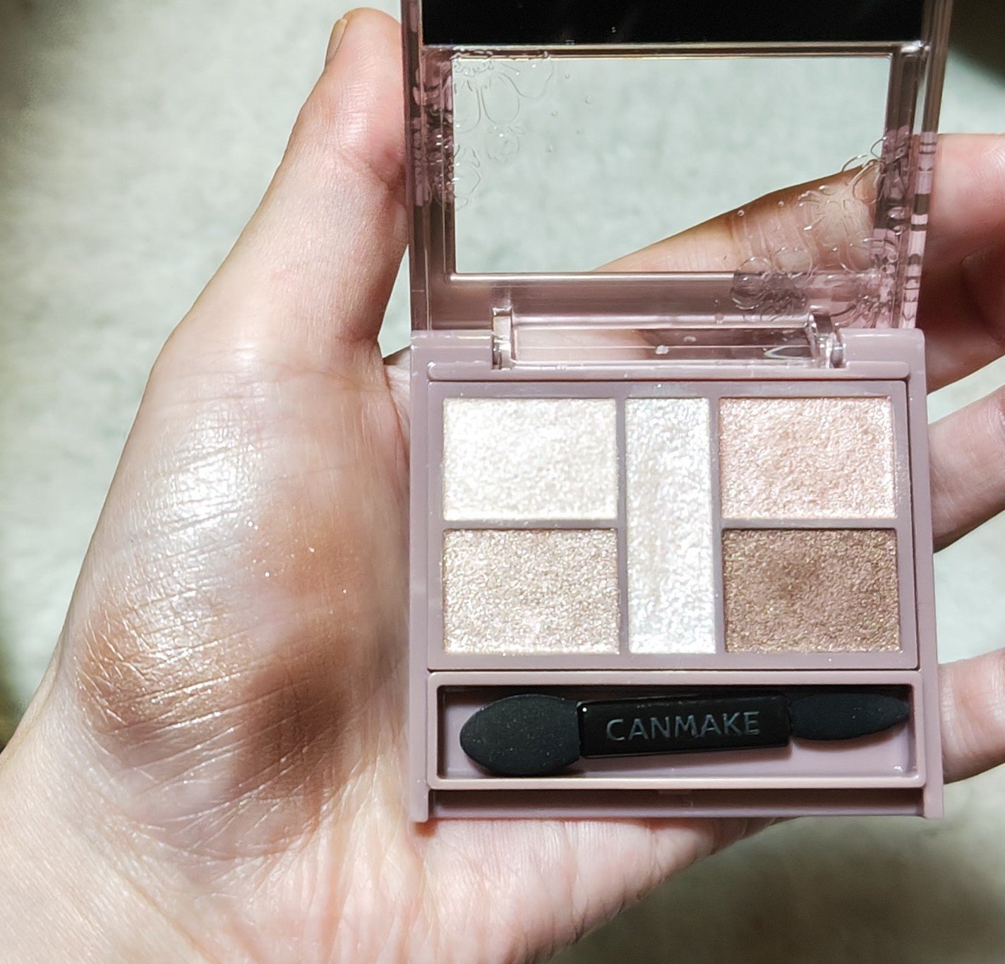 パーフェクトスタイリストアイズ/キャンメイク/アイシャドウパレットを使ったクチコミ(2枚目)