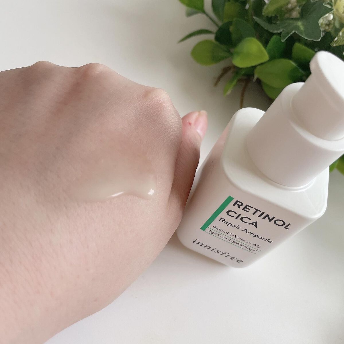 グリーンティーシード セラム N/innisfree/美容液を使ったクチコミ（2枚目）