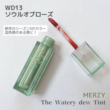 ザ ウォータリー デューティント WD7 ダスティーモーヴ/MERZY/口紅を使ったクチコミ（2枚目）