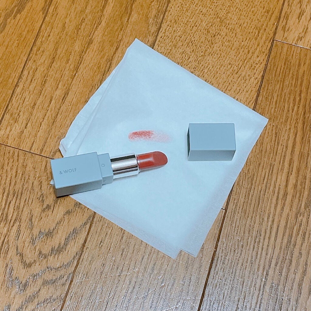 トリートメントニュアンスルージュ/& WOLF/口紅を使ったクチコミ(1枚目)