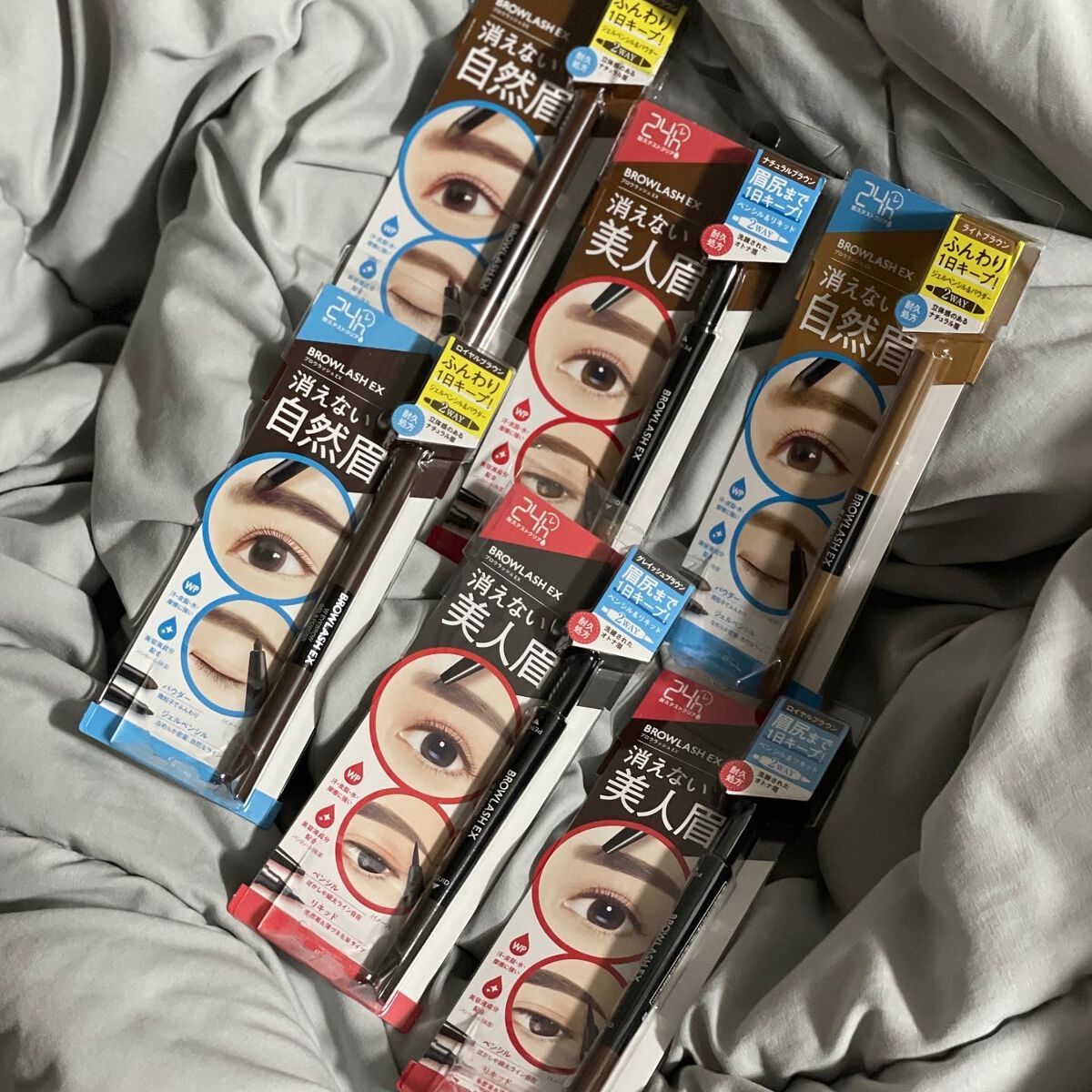 ブロウラッシュEX ウォーターストロング Wアイブロウ(ペンシル&リキッド)/ブロウラッシュ/アイブロウペンシルを使ったクチコミ(4枚目)