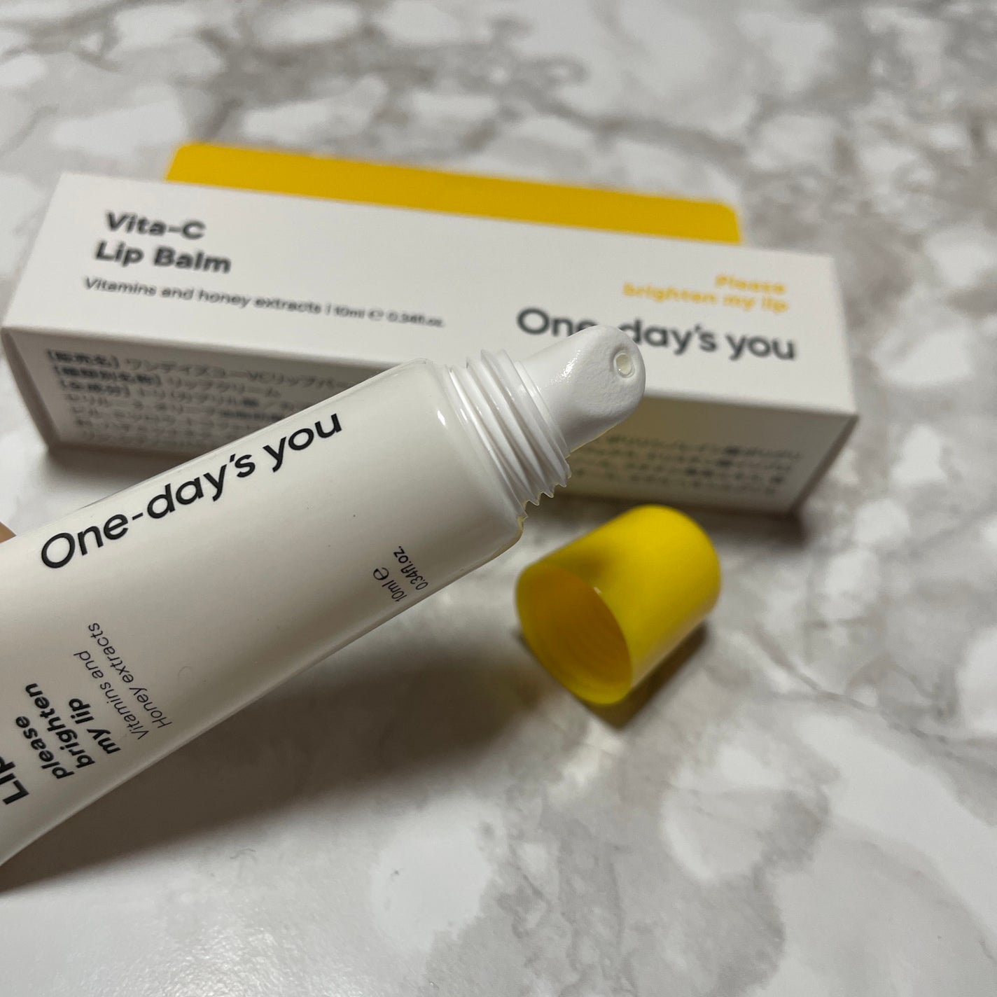 ビタCリップバーム/One-day's you/リップバームを使ったクチコミ(2枚目)