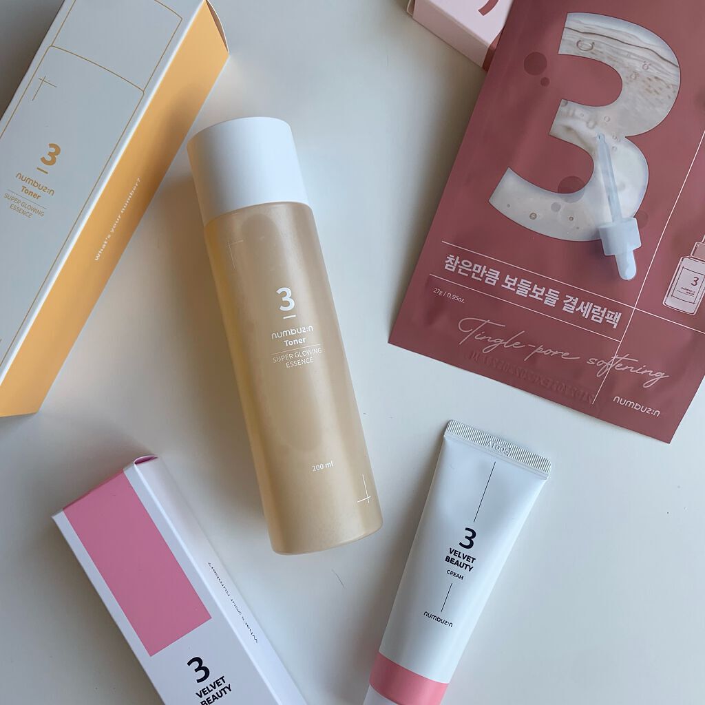 3番 うるツヤ発酵トナー/numbuzin/化粧水を使ったクチコミ(1枚目)