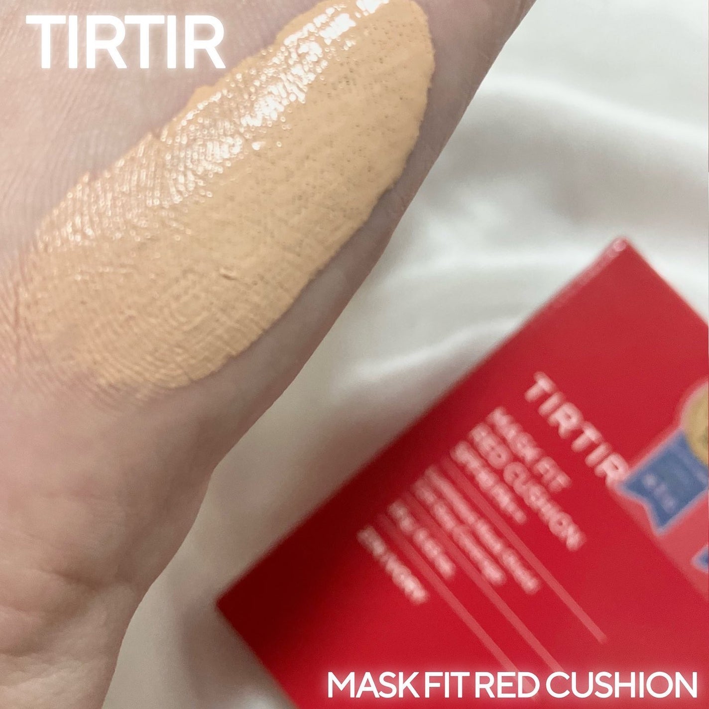 マスク フィット レッド クッション/TIRTIR(ティルティル)/クッションファンデーションを使ったクチコミ(4枚目)