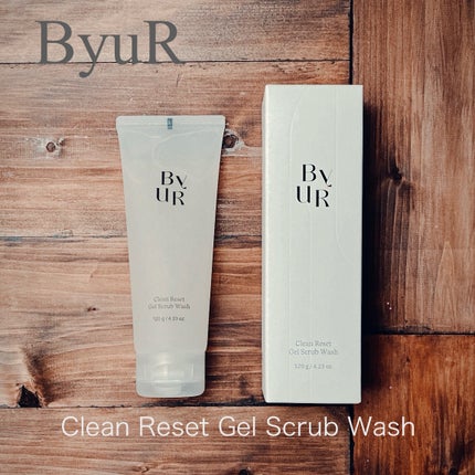 クリーンリセット ジェルスクラブウォッシュ/ByUR/その他洗顔料を使ったクチコミ(1枚目)