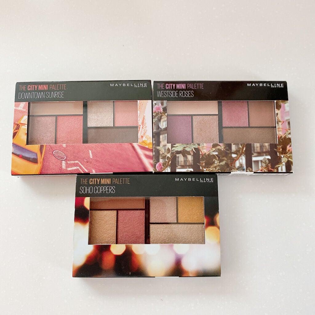 シティミニパレット/MAYBELLINE NEW YORK/アイシャドウパレットを使ったクチコミ(1枚目)