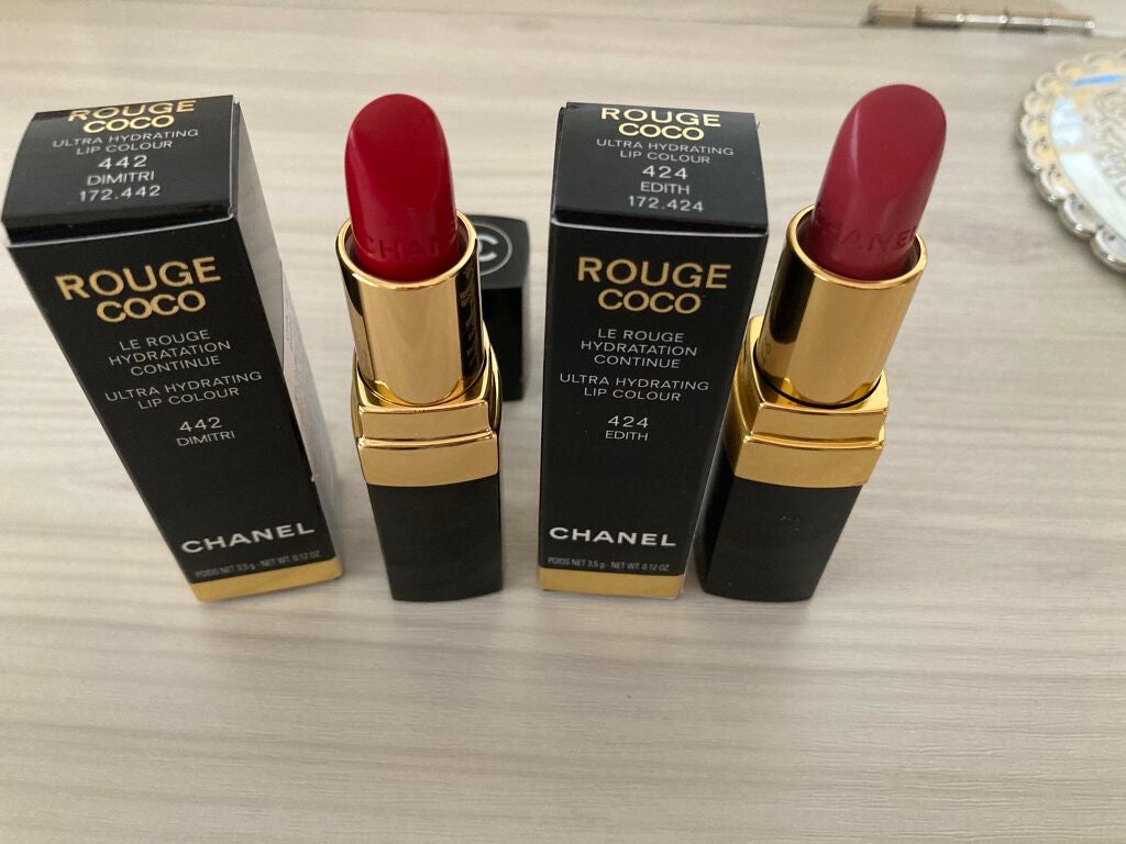 ルージュ ココ/CHANEL/口紅を使ったクチコミ(3枚目)