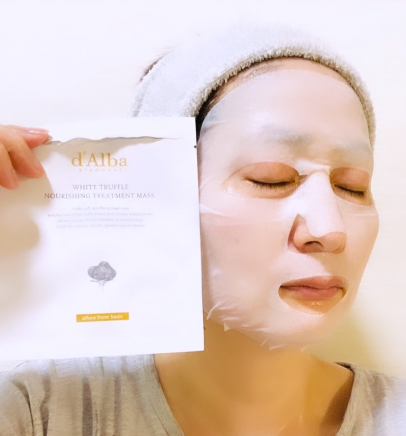 ホワイトトリュフナリシングトリートメントマスク/ダルバ/シートマスク・パックを使ったクチコミ(8枚目)